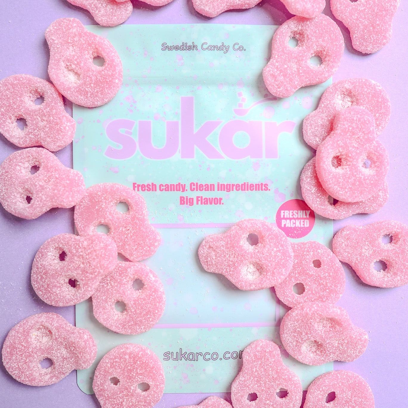 Sour Pink Skulls