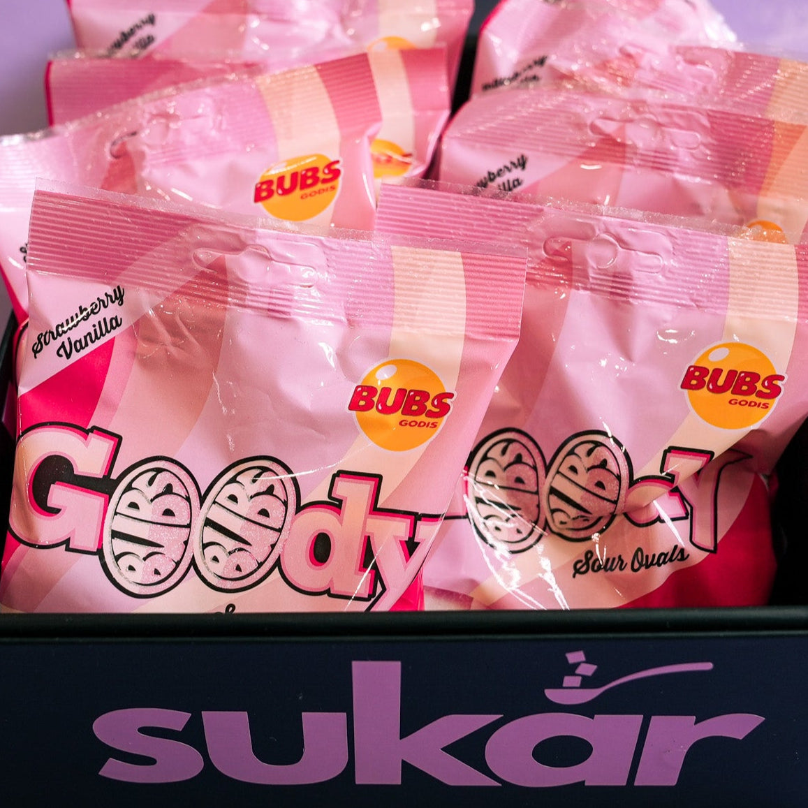 BUBS Goody Strawberry Vanilla Sour