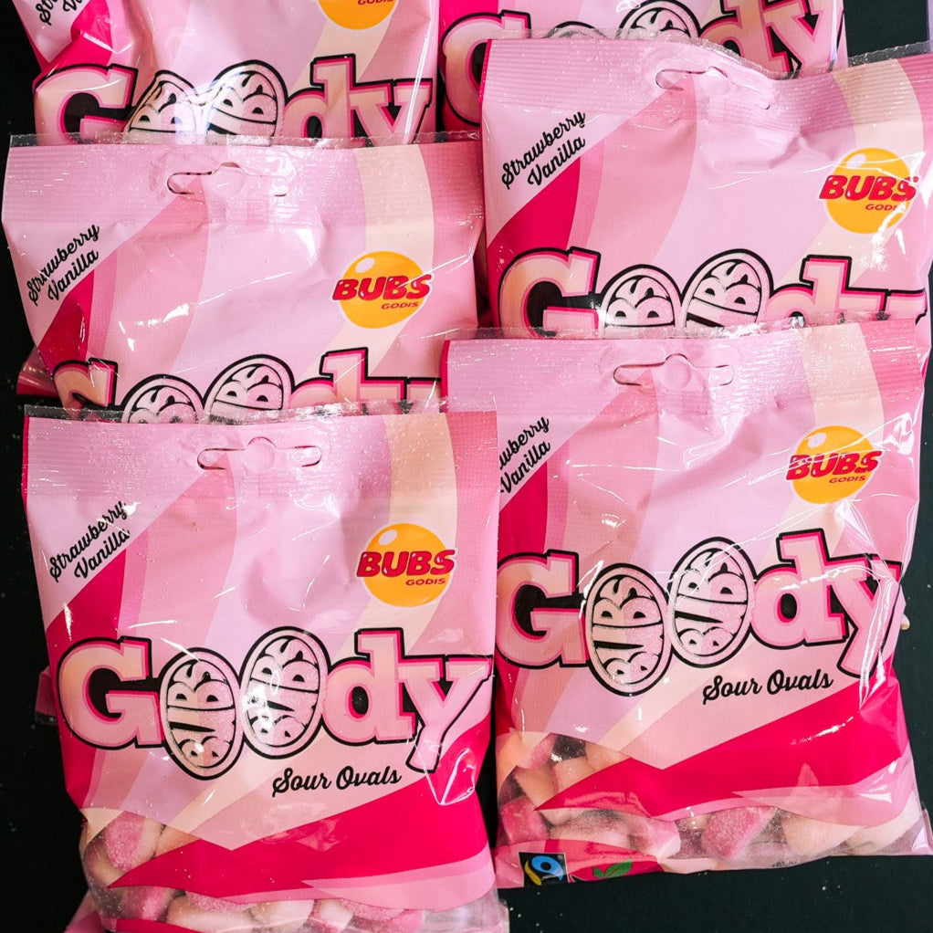 BUBS Goody Strawberry Vanilla Sour