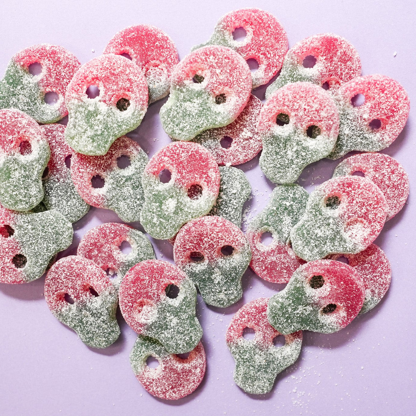Sour Watermelon Skulls