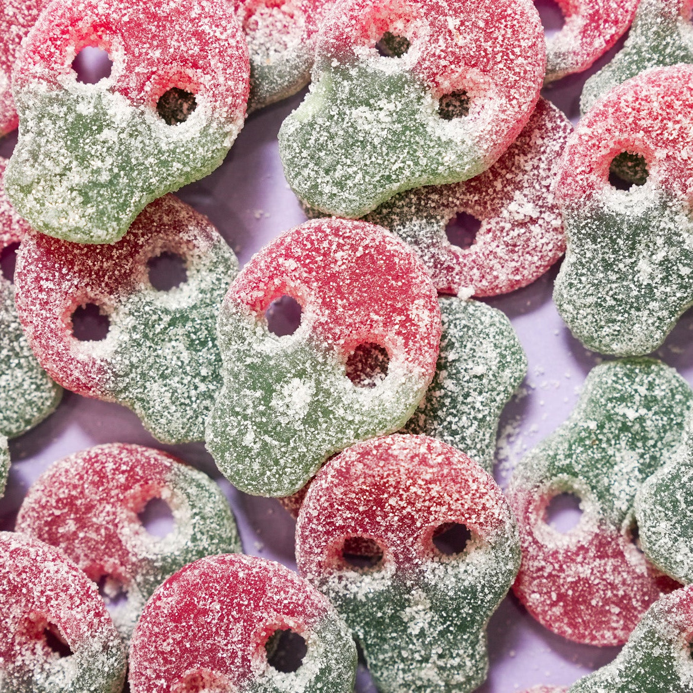 Sour Watermelon Skulls